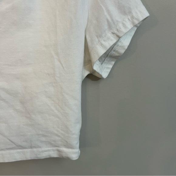 H&M white cropped polo - size M - Picture 4 of 4